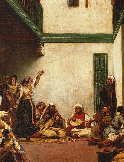 Eugene Delacroix Jewish Wedding in Morocco oil painting picture